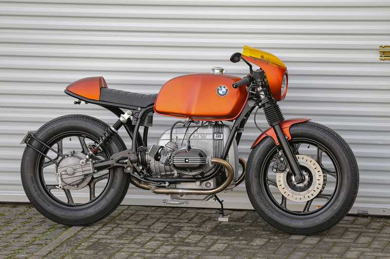 BMW Cafe Racer SE Concept Bike Limited Edition Orange