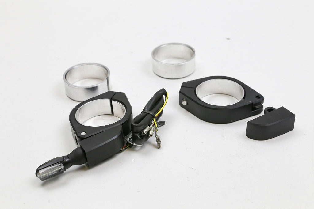 Blinkerhalter Set für Gabelrohre 38-41mm