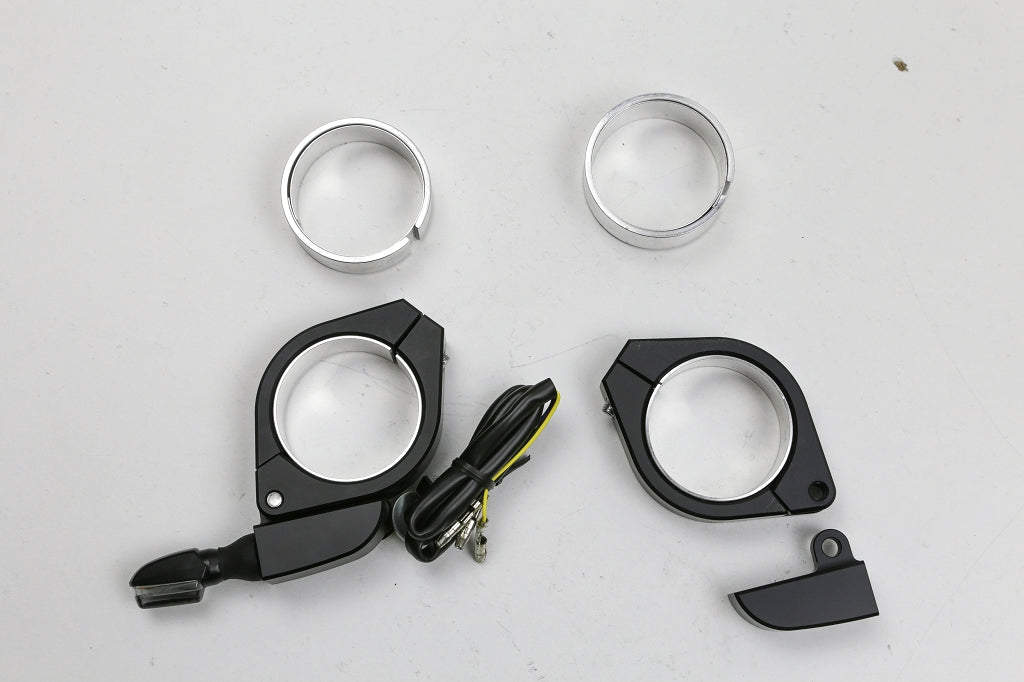 Blinkerhalter Set für Gabelrohre 38-41mm