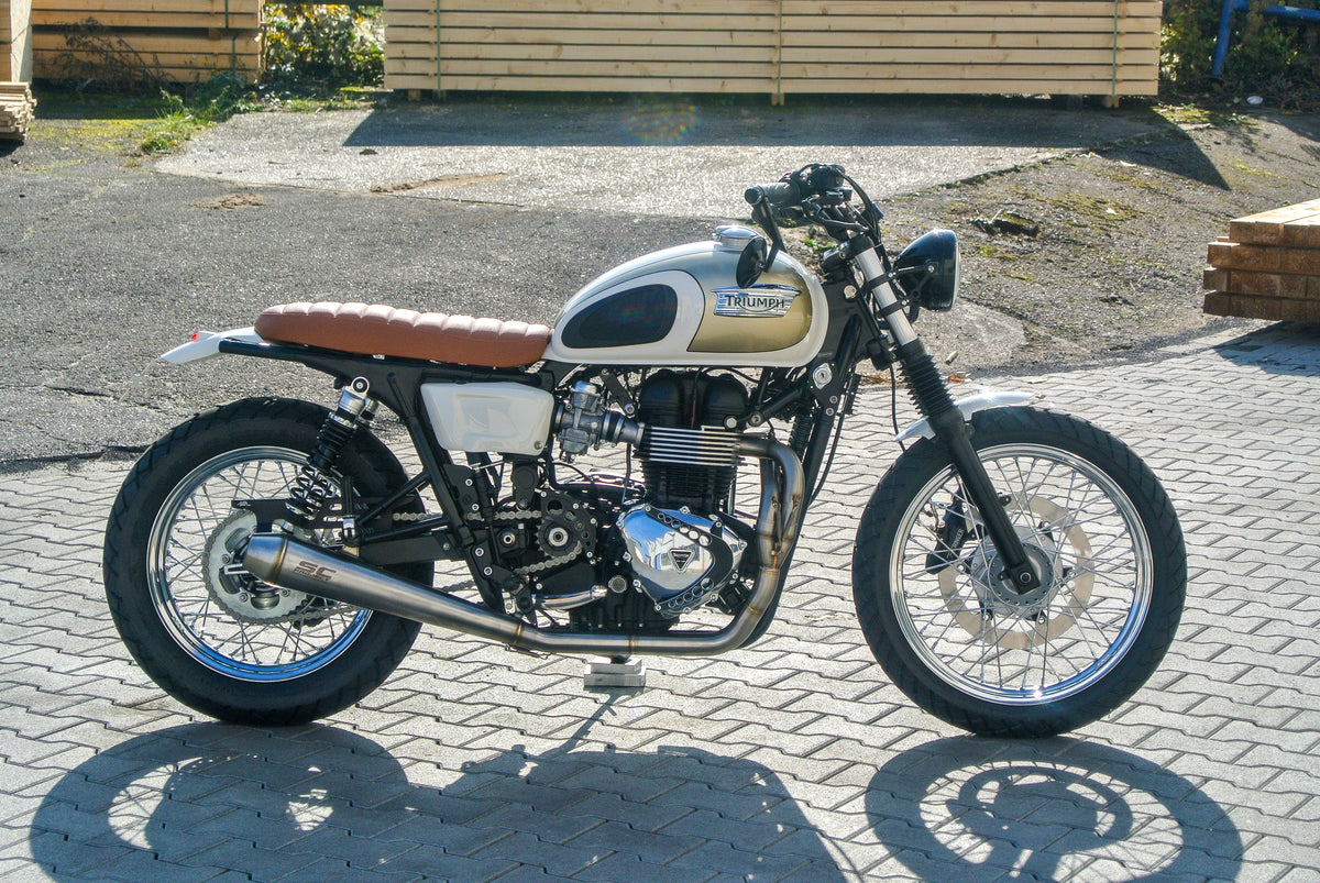 Triumph Bonneville SE trasformazione Roadster