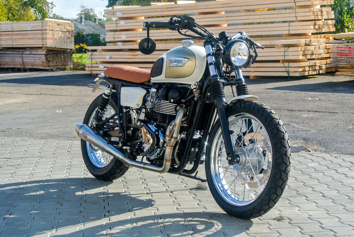 Triumph Bonneville SE trasformazione Roadster