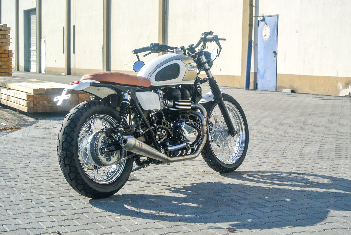 Triumph Bonneville SE trasformazione Roadster