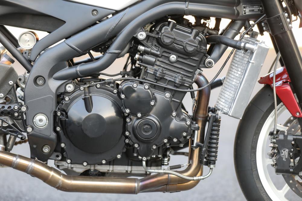Triumph Speed "Triple X"  Racer Umbau auf 1050er Basis