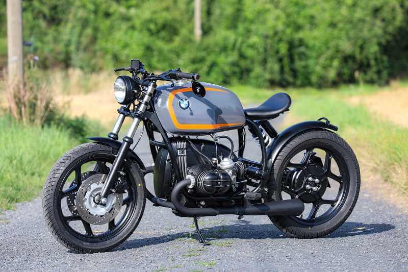 BMW Bobber SE Concept Bike Performance Edition gray orange