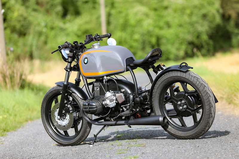 BMW Bobber SE Concept Bike Performance Edition gray orange
