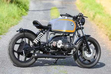 BMW Bobber SE Concept Bike Performance Edition gray orange