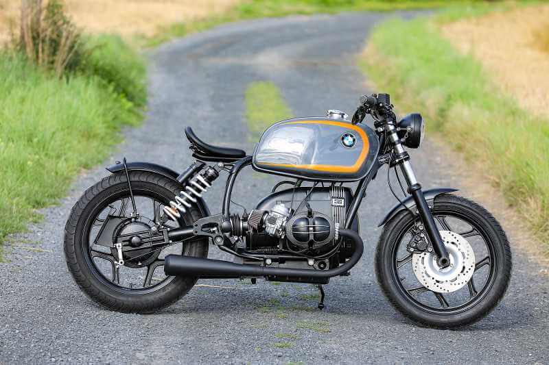 BMW Bobber SE Concept Bike Performance Edition gray orange