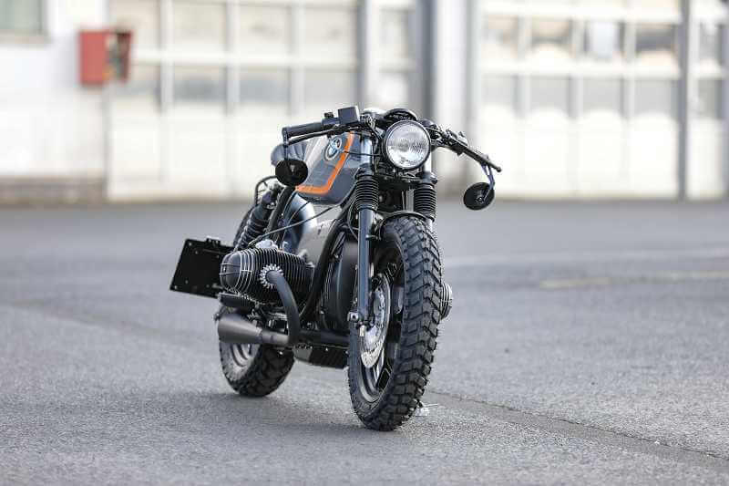 BMW Bobber SE Concept Bike Racer Edition gray orange #3