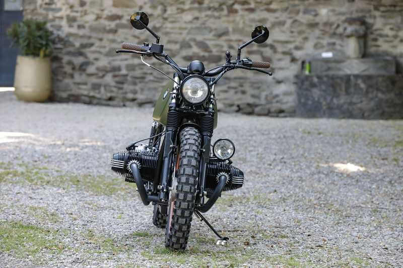 BMW Bobber SE Concept Bike Twinshock green Edition
