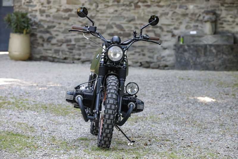BMW Bobber SE Concept Bike Twinshock green Edition