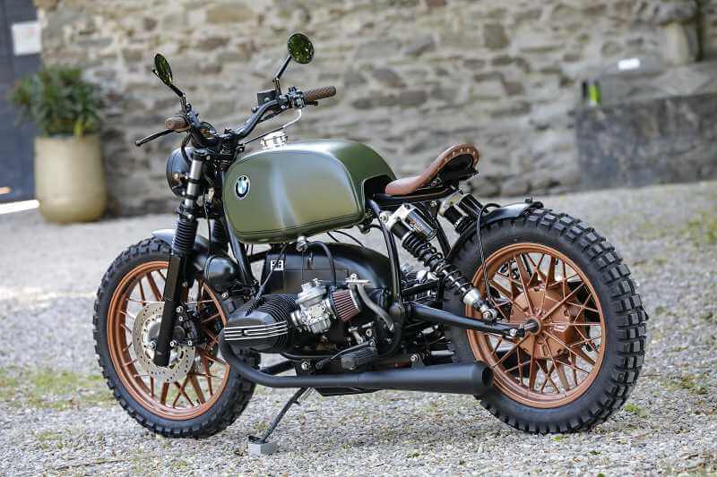 BMW Bobber SE Concept Bike Twinshock green Edition