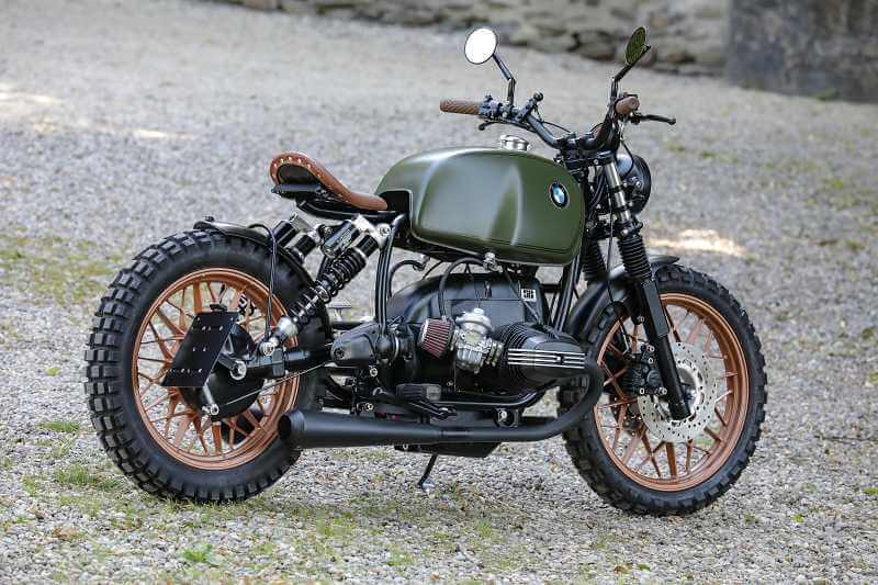 BMW Bobber SE Concept Bike Twinshock green Edition