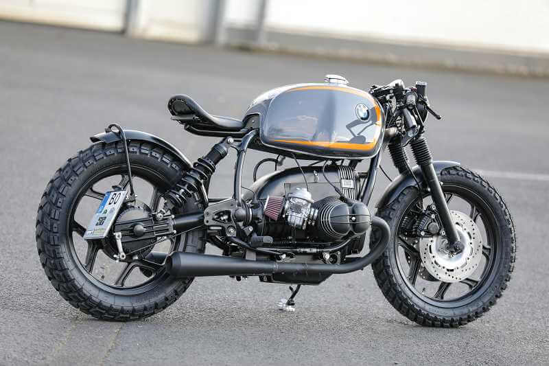 BMW Bobber SE Concept Bike Racer Edition gray orange #3