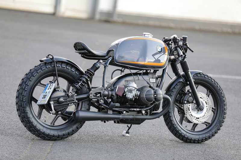 BMW Bobber SE Concept Bike Racer Edition gray orange #3