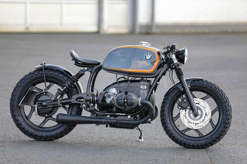 BMW Bobber SE Concept Bike Racer Edition gray orange #3