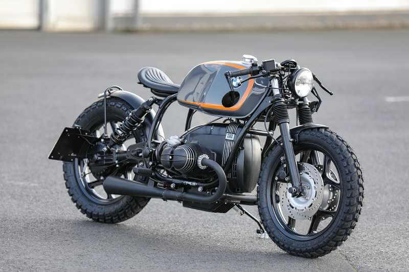 BMW Bobber SE Concept Bike Racer Edition gray orange #3