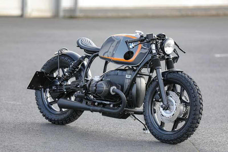 BMW Bobber SE Concept Bike Racer Edition gray orange #3