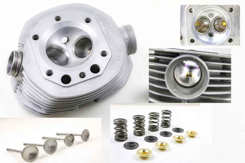 BMW R80 Zylinderkopf-Tuning Stage 2 inkl. Teilepaket