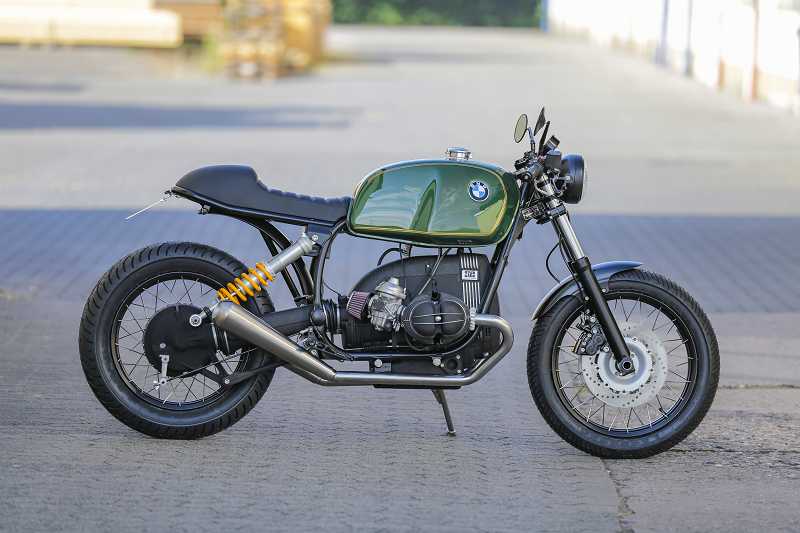 BMW Cafe Racer SE Concept Bike Green Hell Limited edition