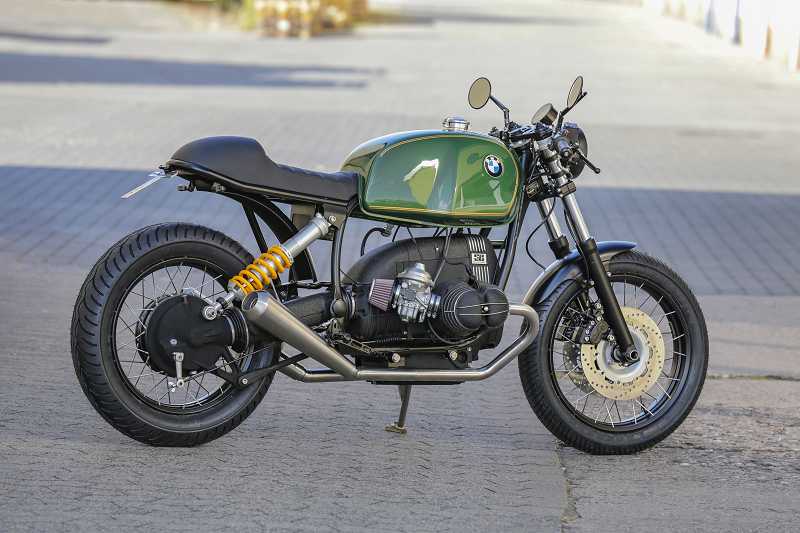 BMW Cafe Racer SE Concept Bike Green Hell Limited edition