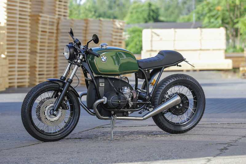 BMW Cafe Racer SE Concept Bike Green Hell Limited edition