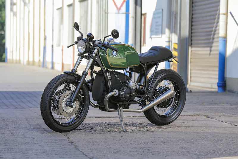 BMW R100R Cafe Racer SE Concept Bike Green Limited