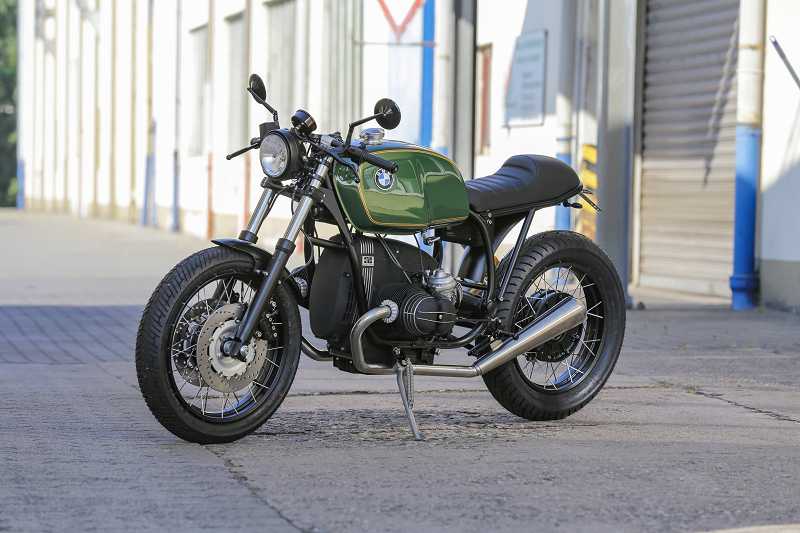 BMW Cafe Racer SE Concept Bike Green Hell Limited edition