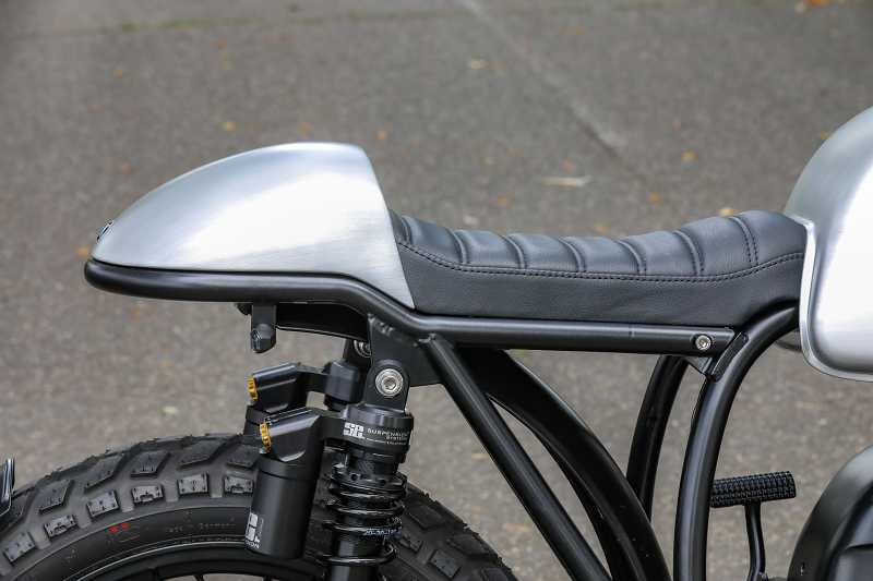 BMW Cafe Racer SE Concept Bike Silver Special Edition