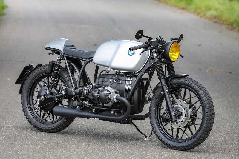 BMW Cafe Racer SE Concept Bike Silver Special Edition