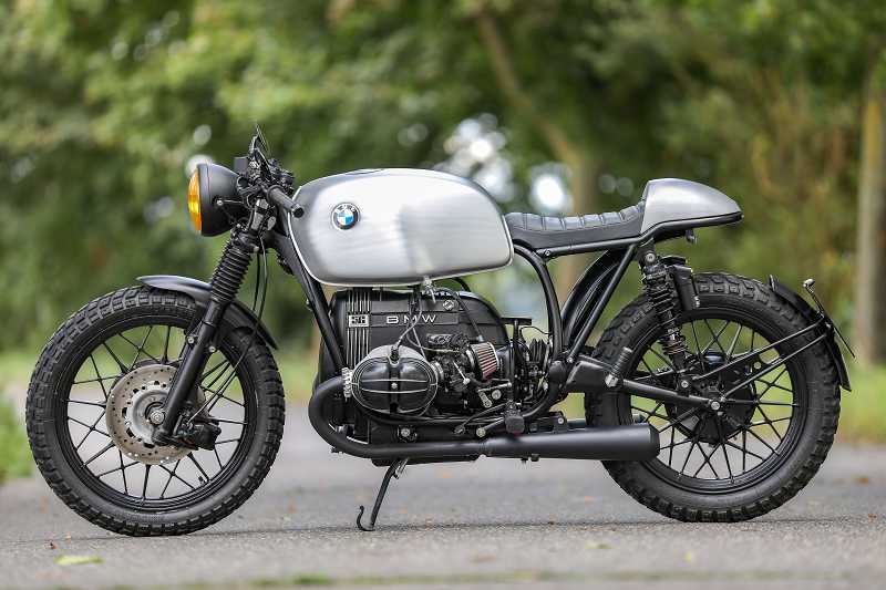 BMW Cafe Racer SE Concept Bike Silver Special Edition