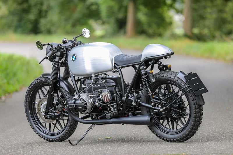 BMW Cafe Racer SE Concept Bike Silver Special Edition