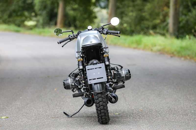BMW Cafe Racer SE Concept Bike Silver Special Edition
