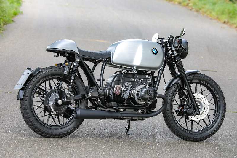 BMW Cafe Racer SE Concept Bike Silver Special Edition
