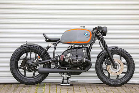 BMW Bobber SE Concept Bike Racer Edition gray orange
