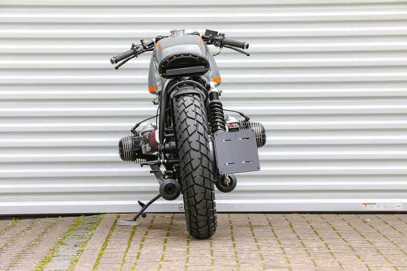 BMW Bobber SE Concept Bike Racer Edition gray orange