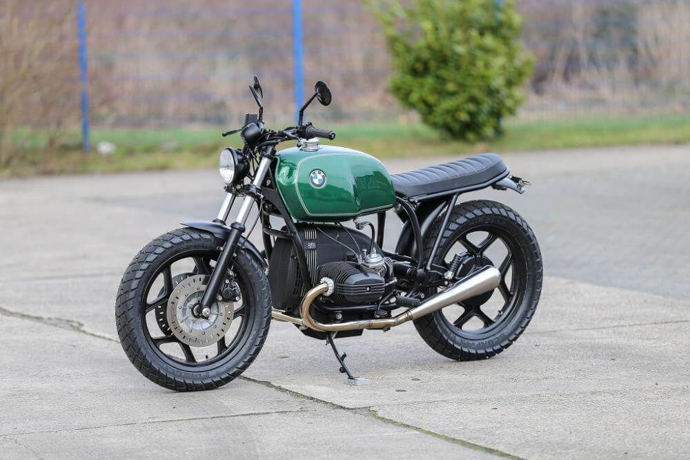 BMW Roadster SE Concept Bike Travel Green