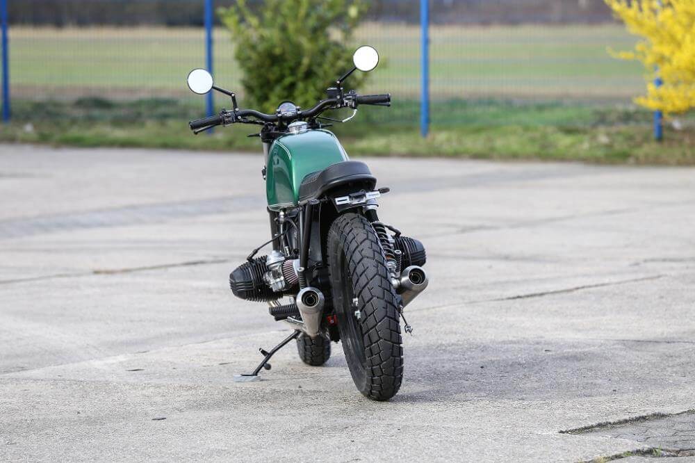 BMW Roadster SE Concept Bike Travel Green