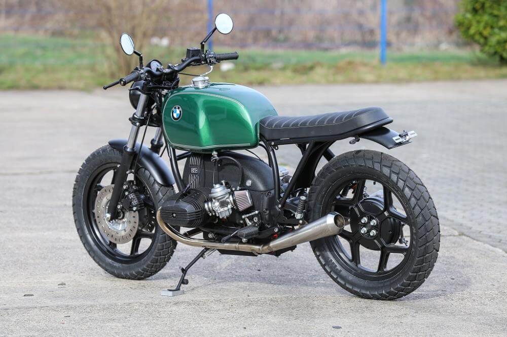 BMW Roadster SE Concept Bike Travel Green