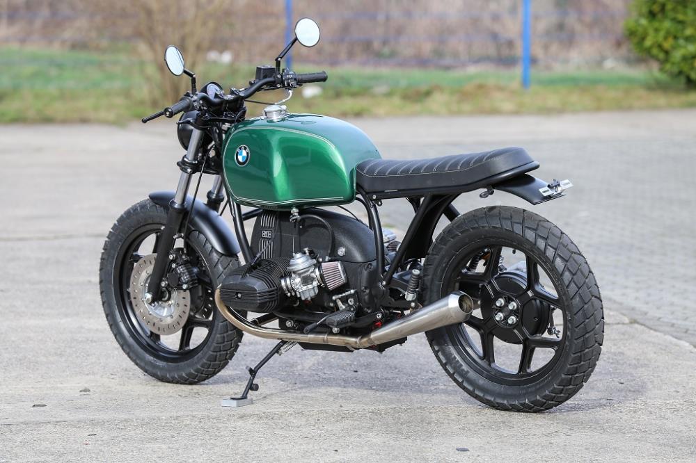 BMW Roadster SE Concept Bike Travel Green