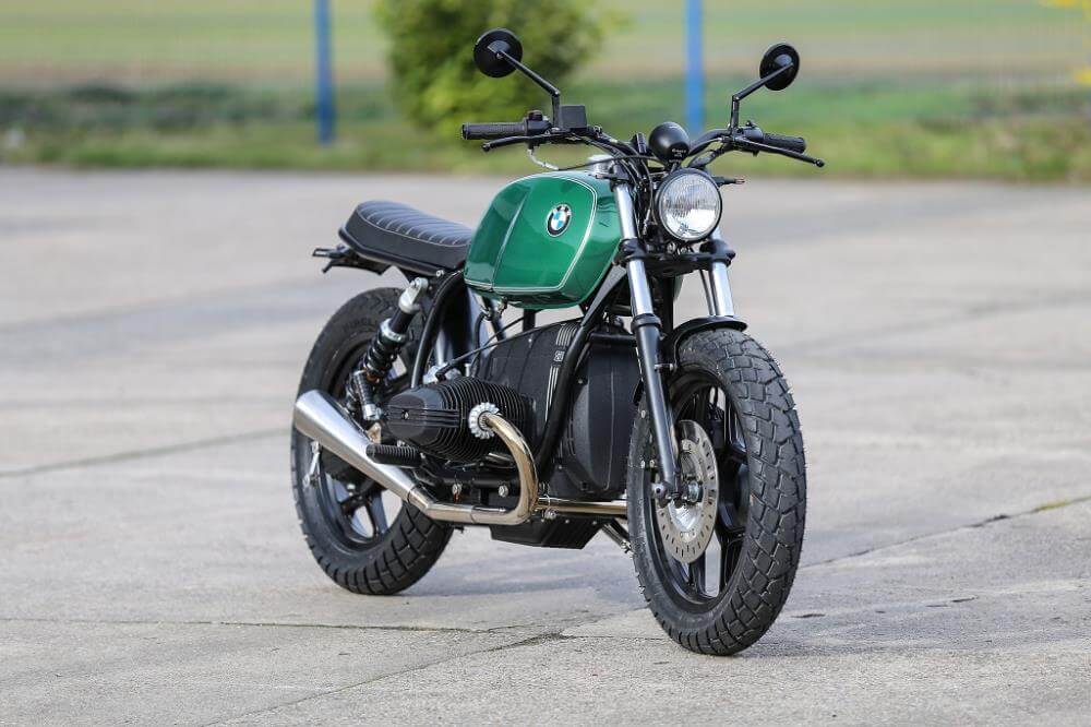 BMW Roadster SE Concept Bike Travel Green