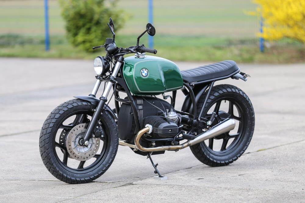 BMW Roadster SE Concept Bike Travel Green