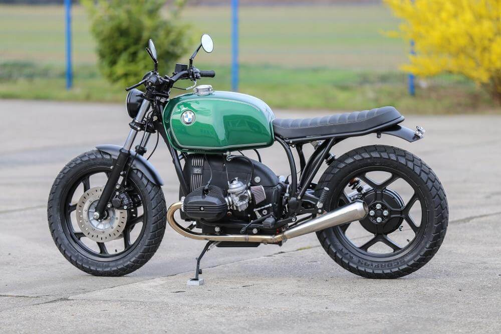 BMW Roadster SE Concept Bike Travel Green