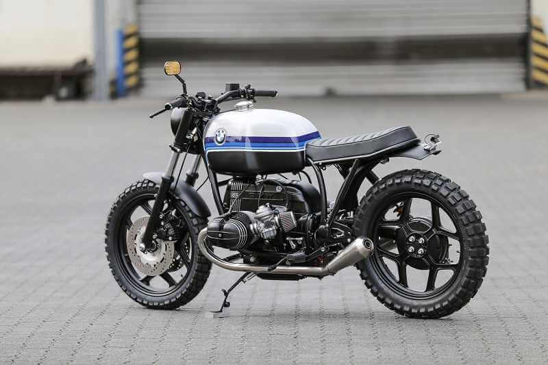 BMW Scrambler SE Concept Bike Special Edition Bue Silver #1