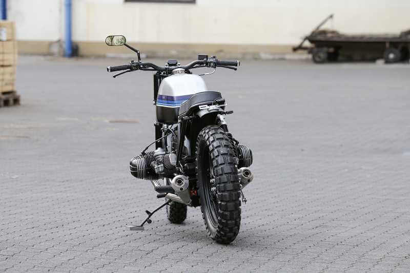 BMW Scrambler SE Concept Bike Special Edition Bue Silver #1