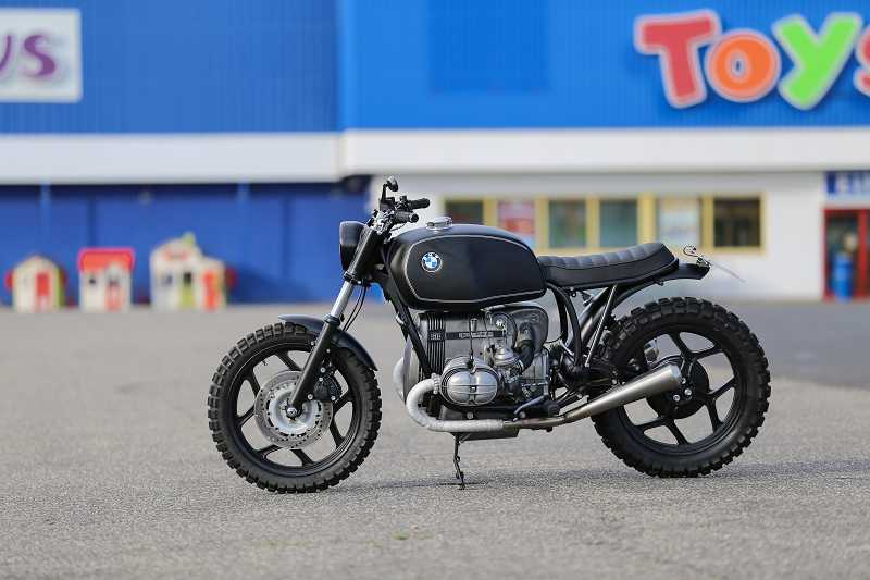 BMW Scrambler SE Concept Bike First Edition Black