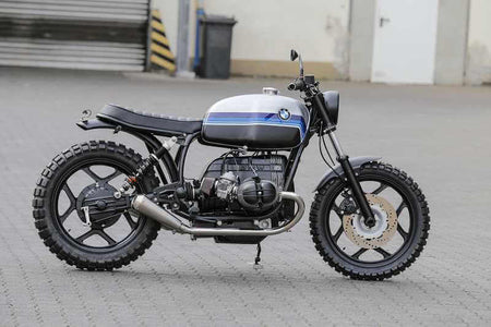 BMW Scrambler SE Concept Bike Special Edition Bue Silver #1