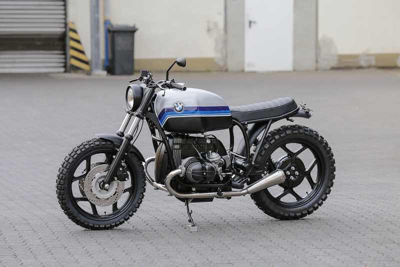 BMW Scrambler SE Concept Bike Special Edition Bue Silver #1