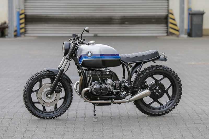BMW Scrambler SE Concept Bike Special Edition Bue Silver #1