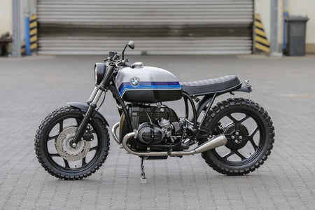 BMW Scrambler SE Concept Bike Special Edition Bue Silver #1