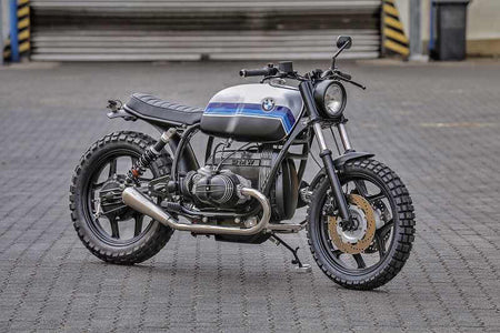 BMW Scrambler SE Concept Bike Special Edition Bue Silver #1